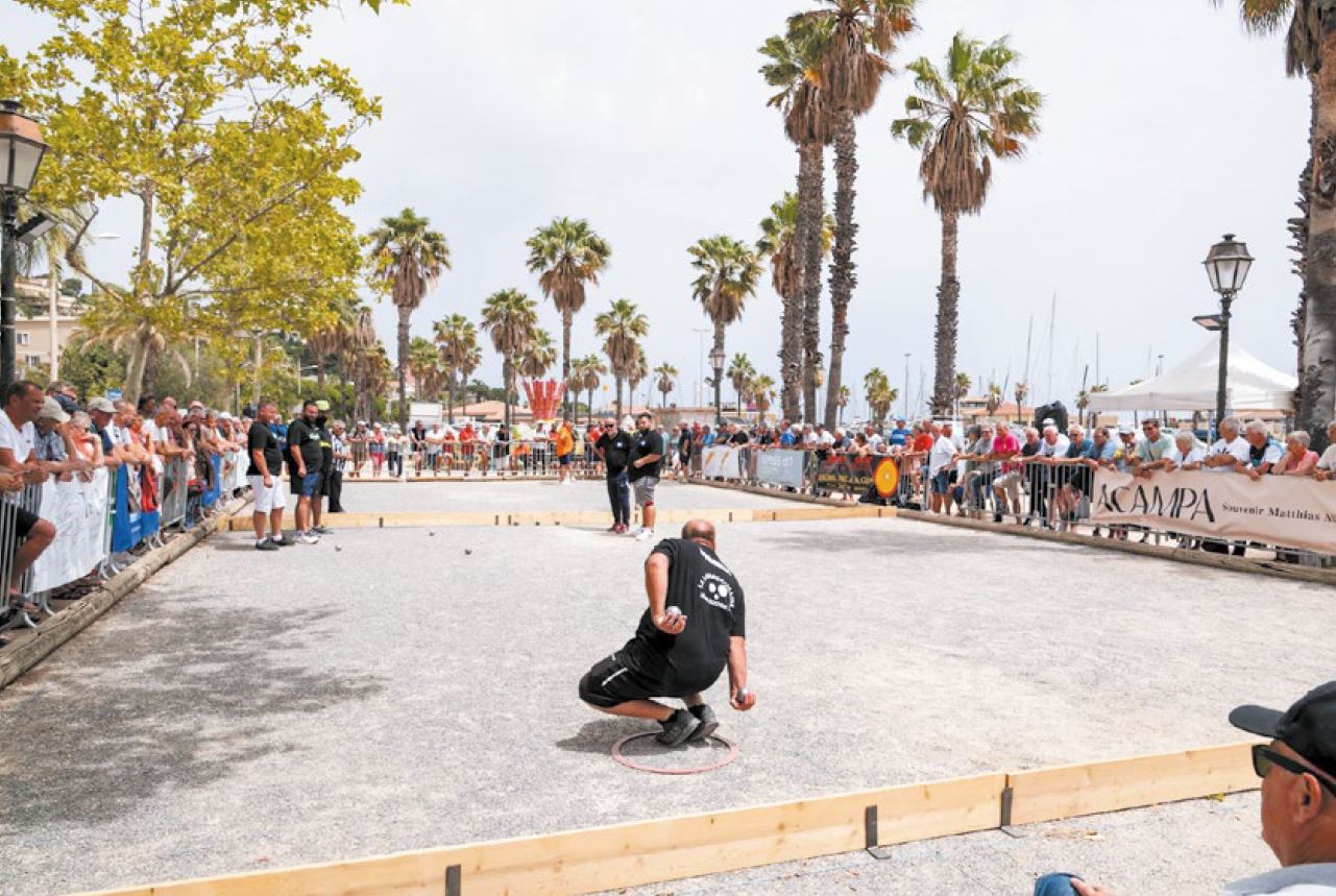 'évènement de pétanque
