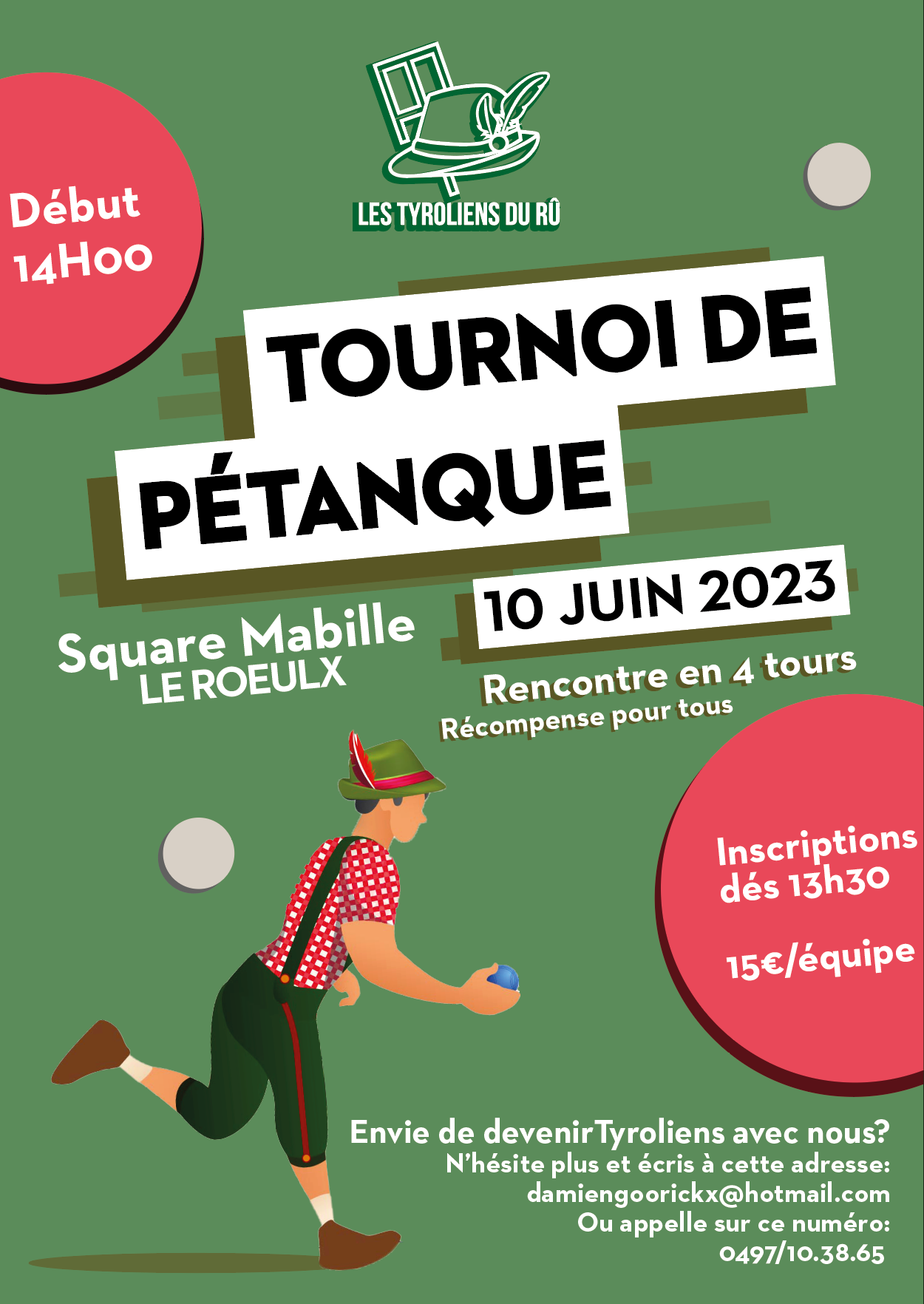 évènements de pétanque