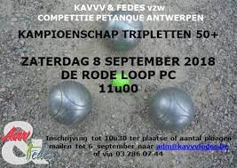 petanque kampioenschap inschrijving
