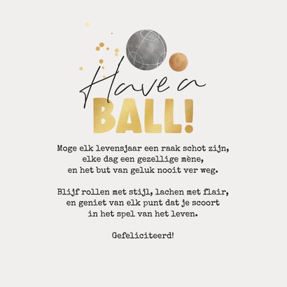 petanque op boules banen