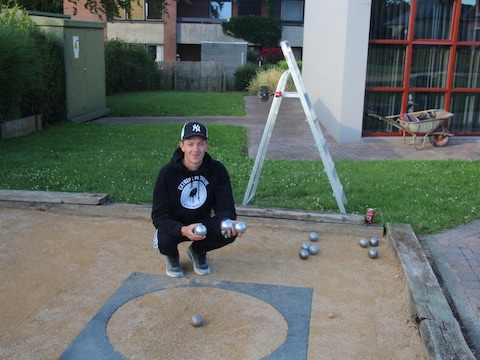 professioneel petanqueveld