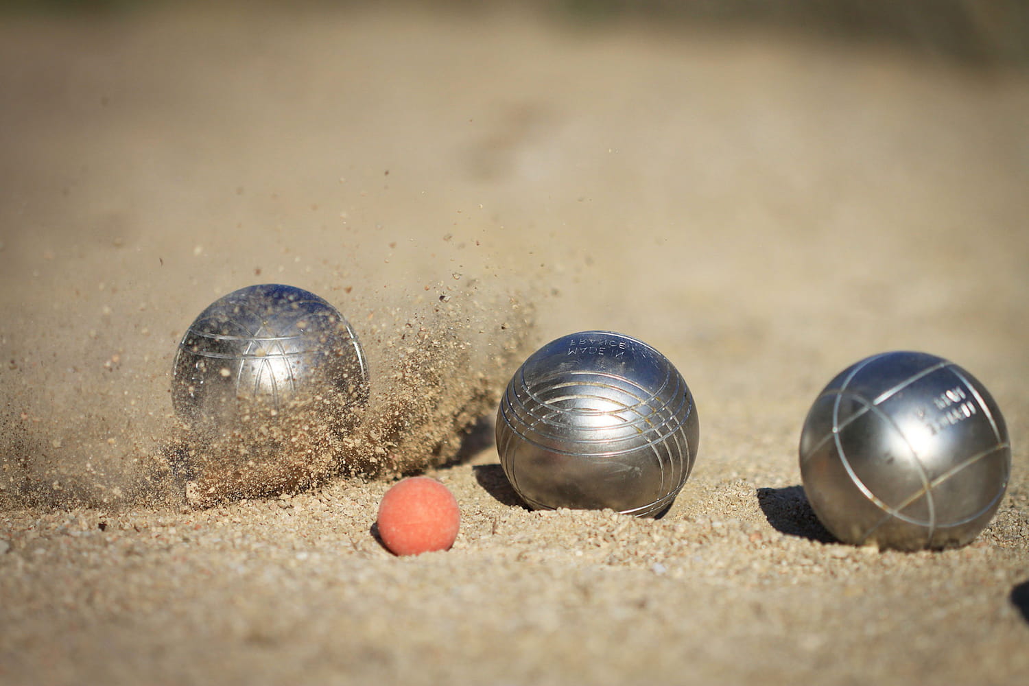 boules en pétanque